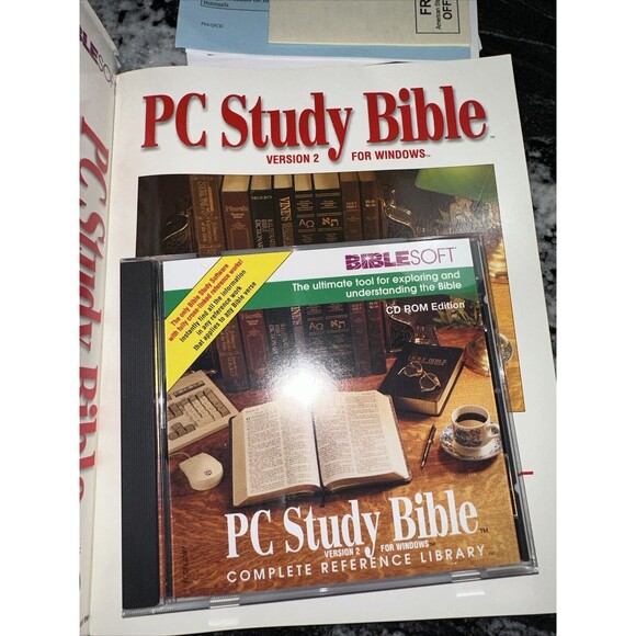 Bible Soft PC Study Bible Version 2 Windows 95 & 3.1 Complete Reference Library - Picture 3 of 14
